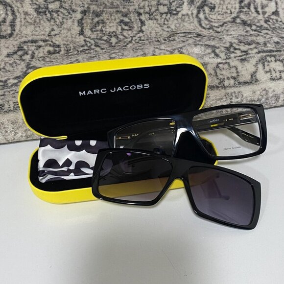 NEW Marc Jacobs 2 in 1 Magnetic Sunglasses & RX Frame Authentic - Picture 3 of 6
